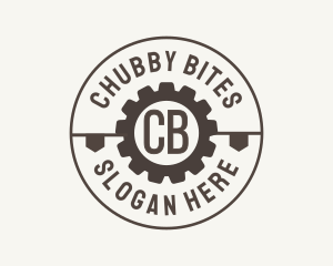 Industrial Mechanical Cog logo design