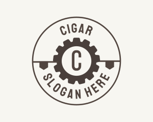 Industrial Mechanical Cog logo design