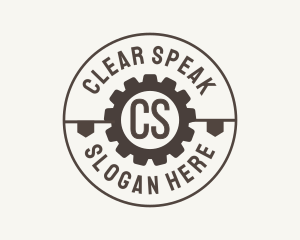 Industrial Mechanical Cog logo design