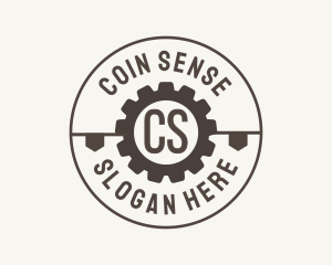 Industrial Mechanical Cog logo design