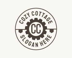 Industrial Mechanical Cog logo design