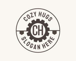 Industrial Mechanical Cog logo design