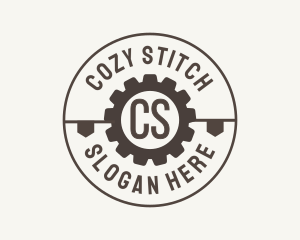 Industrial Mechanical Cog logo design