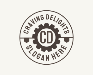 Industrial Mechanical Cog logo design