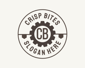 Industrial Mechanical Cog logo design