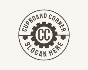 Industrial Mechanical Cog logo design