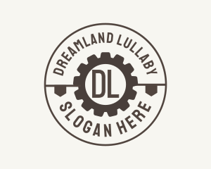 Industrial Mechanical Cog logo design