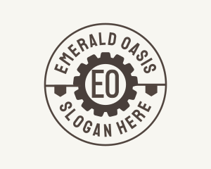 Industrial Mechanical Cog logo design