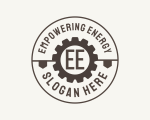 Industrial Mechanical Cog logo design