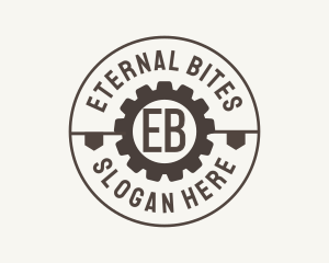 Industrial Mechanical Cog logo design