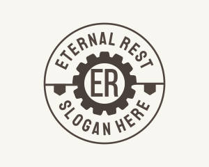 Industrial Mechanical Cog logo design