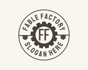 Industrial Mechanical Cog logo design