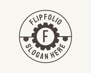 Industrial Mechanical Cog logo design