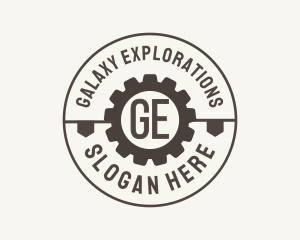 Industrial Mechanical Cog logo design