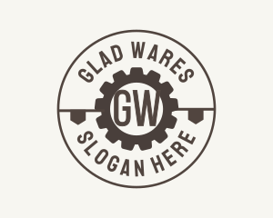 Industrial Mechanical Cog logo design