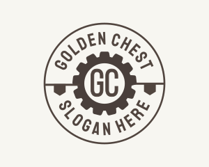 Industrial Mechanical Cog logo design