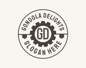 Industrial Mechanical Cog logo design