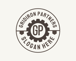 Industrial Mechanical Cog logo design