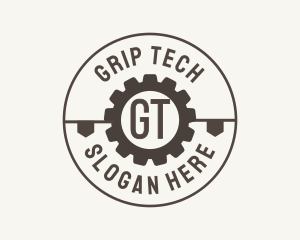 Industrial Mechanical Cog logo design