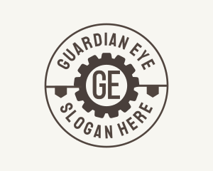 Industrial Mechanical Cog logo design