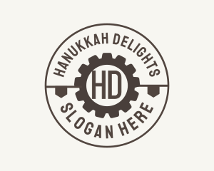 Industrial Mechanical Cog logo design