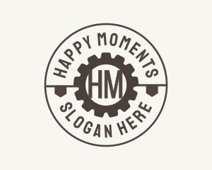 Industrial Mechanical Cog logo design