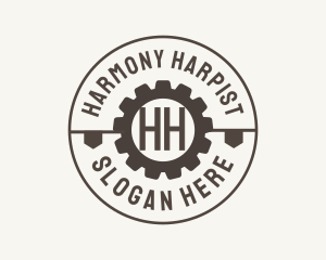 Industrial Mechanical Cog logo design