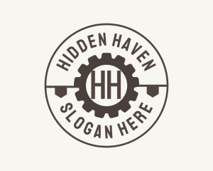 Industrial Mechanical Cog logo design