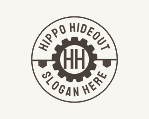 Industrial Mechanical Cog logo design