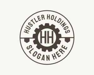 Industrial Mechanical Cog logo design