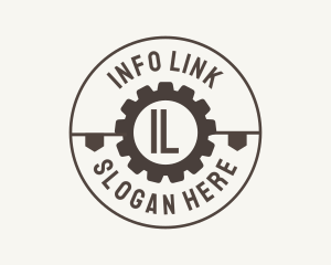 Industrial Mechanical Cog logo design