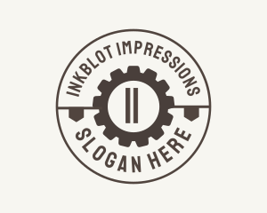 Industrial Mechanical Cog logo design