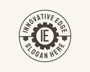 Industrial Mechanical Cog logo design