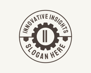 Industrial Mechanical Cog logo design