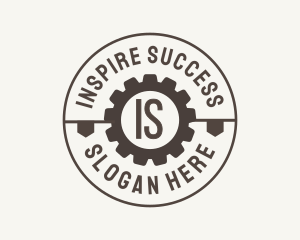 Industrial Mechanical Cog logo design