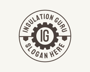 Industrial Mechanical Cog logo design