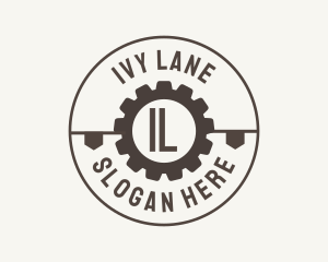 Industrial Mechanical Cog logo design