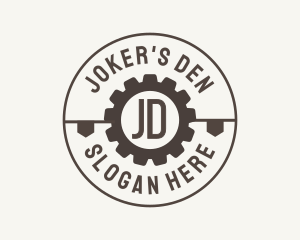 Industrial Mechanical Cog logo design