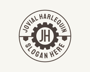 Industrial Mechanical Cog logo design