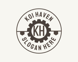 Industrial Mechanical Cog logo design