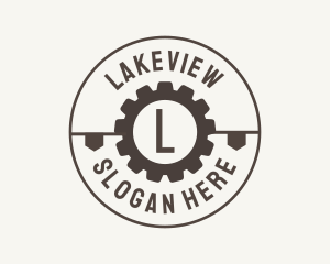 Industrial Mechanical Cog logo design