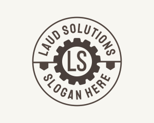 Industrial Mechanical Cog logo design