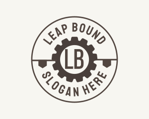 Industrial Mechanical Cog logo design