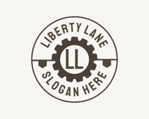 Industrial Mechanical Cog logo design