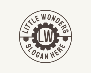 Industrial Mechanical Cog logo design