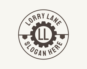 Industrial Mechanical Cog logo design