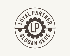 Industrial Mechanical Cog logo design