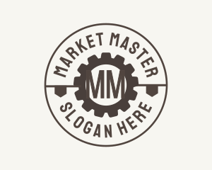 Industrial Mechanical Cog logo design