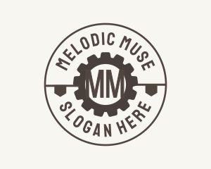 Industrial Mechanical Cog logo design