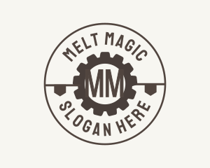 Industrial Mechanical Cog logo design